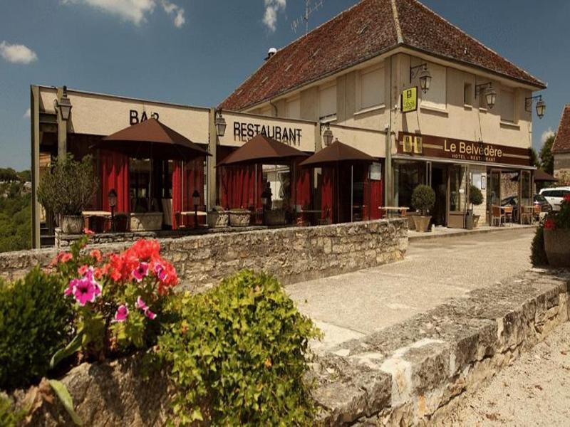 Logis Hotels - Le Belvedere - Hotel 2 Etoiles Et Restaurant Rocamadour Buitenkant foto