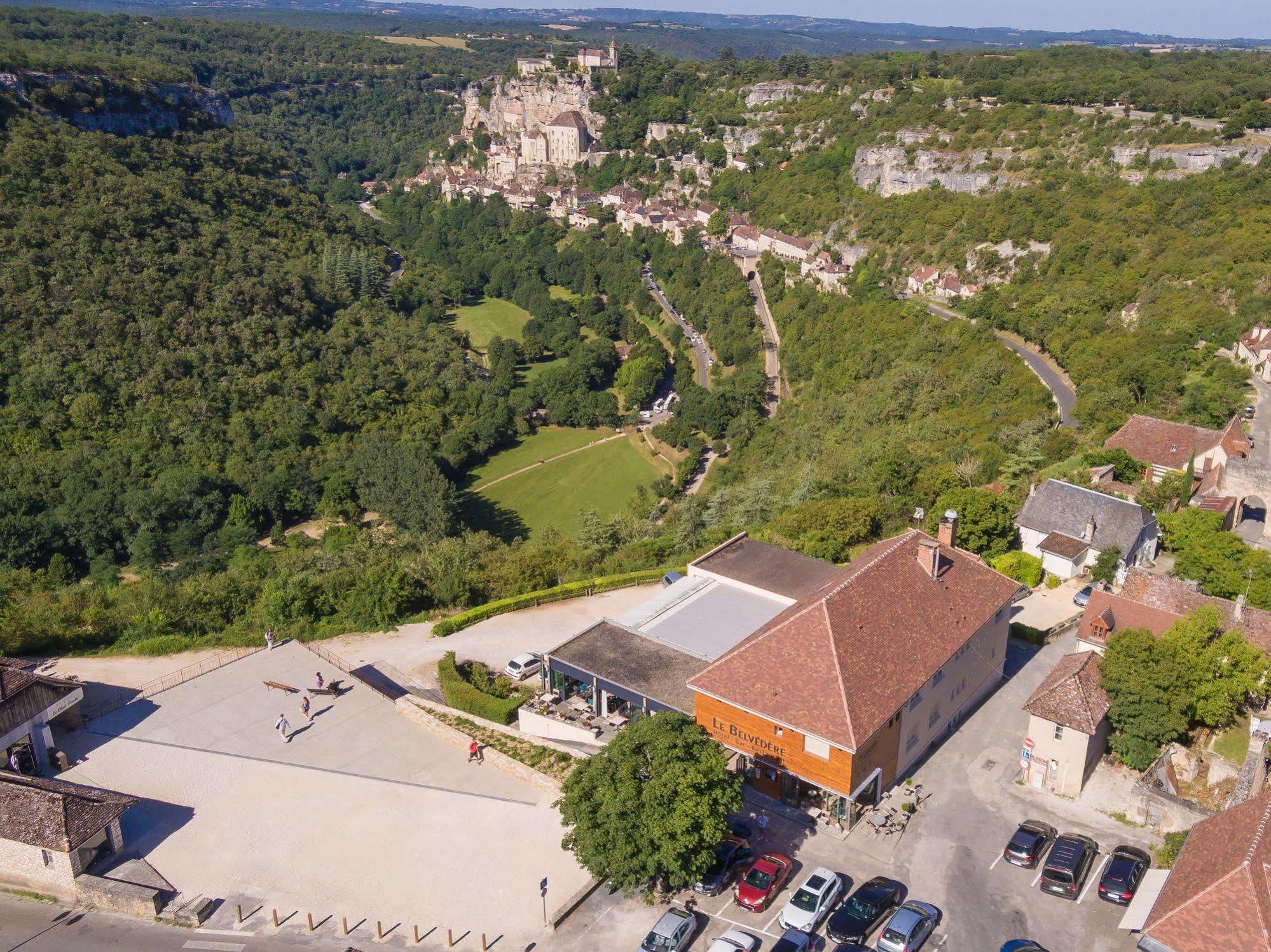 Logis Hotels - Le Belvedere - Hotel 2 Etoiles Et Restaurant Rocamadour Buitenkant foto
